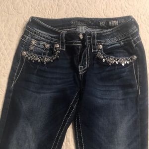 Miss me signature cuffed skinny